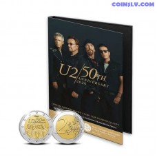 2 Euro Ireland 2026 U2 50 Years Proof coin