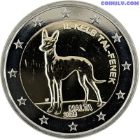 2 Eiro Malta 2026 - Feneks (Il-Kelb tal-Fenek) UNC