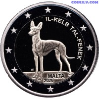 2 Eiro Malta 2026 - Feneks (Proof Monēta)