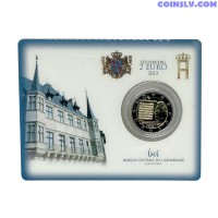 Coincard 2 Eiro Luksemburga 2013 "Luksemburgas Lielhercogistes valsts himna" 