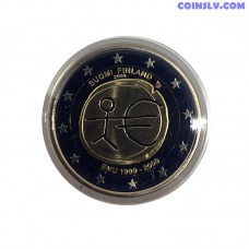 2 euro Finland 2009 "10 years of Economic and monetary union" (PROOF in capsule)