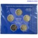 Vācija 5× 2 Euro 2006 Holstentor BU komplekts A D F G J