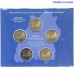 Vācija 5× 2 eiro 2013 Maulbronas klosteris BU komplekts A D F G J