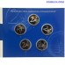 Vācija 5× 2 Euro 2006 Holstentor Proof komplekts A D F G J