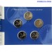 5× 2 Euro Germany 2008 Hamburg St. Michael's Church Proof set