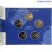 5× 2 Euro Germany 2009 Proof Set 10 Years EMU ADFGJ