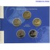 5× 2 eiro Vācija 2012 10 gadi Eiro Proof A D F G J