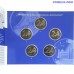 5× 2 евро Германия 2014 Церковь Святого Михаила Proof A D F G J