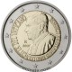 2 Евро Ватикан 2007 - 80 лет папе римскому Бенедикту XVI (Coincard)