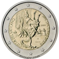 *2 Euro Vatican 2008 "The Year of Saint Paul" (*without packing, only coin!)