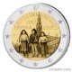 2 Евро Ватикан 2017 "100-летие явления Девы Марии в Фатиме" (coincard)