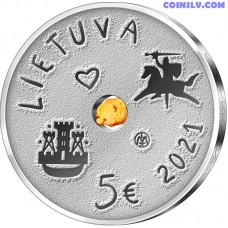 Lithuania 5 Euro 2021 - Sea Festival