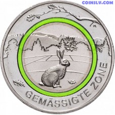 5 euro Germany 2019 "Temperate Zone" (D mint)