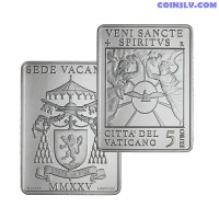 Ватикан 5 Евро 2025 - Sede Vacante MMXXV (BU)