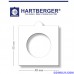 Coin Holder Hartberger 27.50 mm ( 2 Euro / 50 Cents) x100