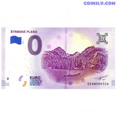 0 Euro banknote 2018 Slovakia "ŠTRBSKÉ PLESO"
