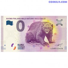 0 Euro banknote 2019 Finland "GULO GULO"