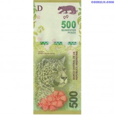 Argentīna 500 Peso 2016 UNC banknote