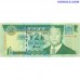 Fidži 2 Dolāri 2000 UNC zaļa-zila banknote Pick P-102 ar Ratu Sir Penaia Ganilau un Kaka putnu