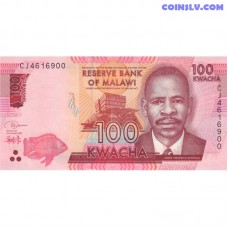 Malawi 100 Kwacha 2020 UNC banknote