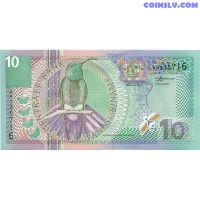 Surinama 10 Guldeni 2000 UNC (P147)
