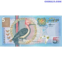 Surinama 5 Guldeni 2000 UNC (P-146)