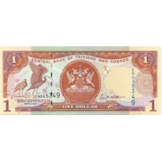 Тринидад и Тобаго 1 доллар 2006 UNC банкнота