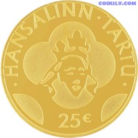 25 Euro Estonia 2024 "Hanseatic Tartu"