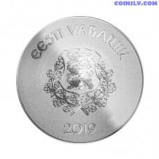 Estonia 8 Euro 2019 Proof Silver Coin – Hanseatic Viljandi