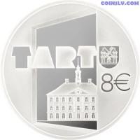 8 Euro Estonia 2024 "Hanseatic Tartu"