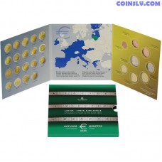 Lithuania official BU euro set 2020 (8 coins)