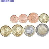 Croatia 2023 Euro Set 1 Cent - 2 Euro (8 Coins UNC)