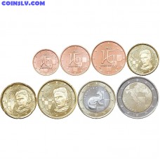 Croatia 2023 Euro Set 1 Cent - 2 Euro (UNC loose)