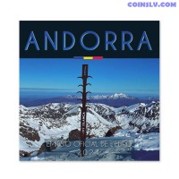 Andorra 2024 BU official euro set 1 cent - 2 euro