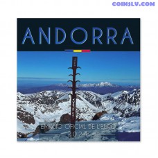 Andorra 2018 BU official euro set 1 cent - 2 euro