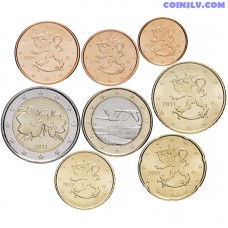 Finland euro set 2011 UNC (8 coins)