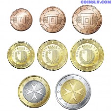 Malta 2008 euro set 1 cent - 2 euro