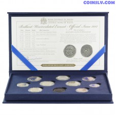 Malta 2012 Official Euro coin set in box (1c-2€ +2€ Majority)
