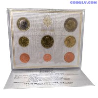 Vatican 2006 official BU euro set (8 coins)