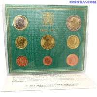 Vatican 2010 official BU euro set (8 coins)