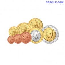 Vatican 2015 Uncirculated Euro Set (8 coins)