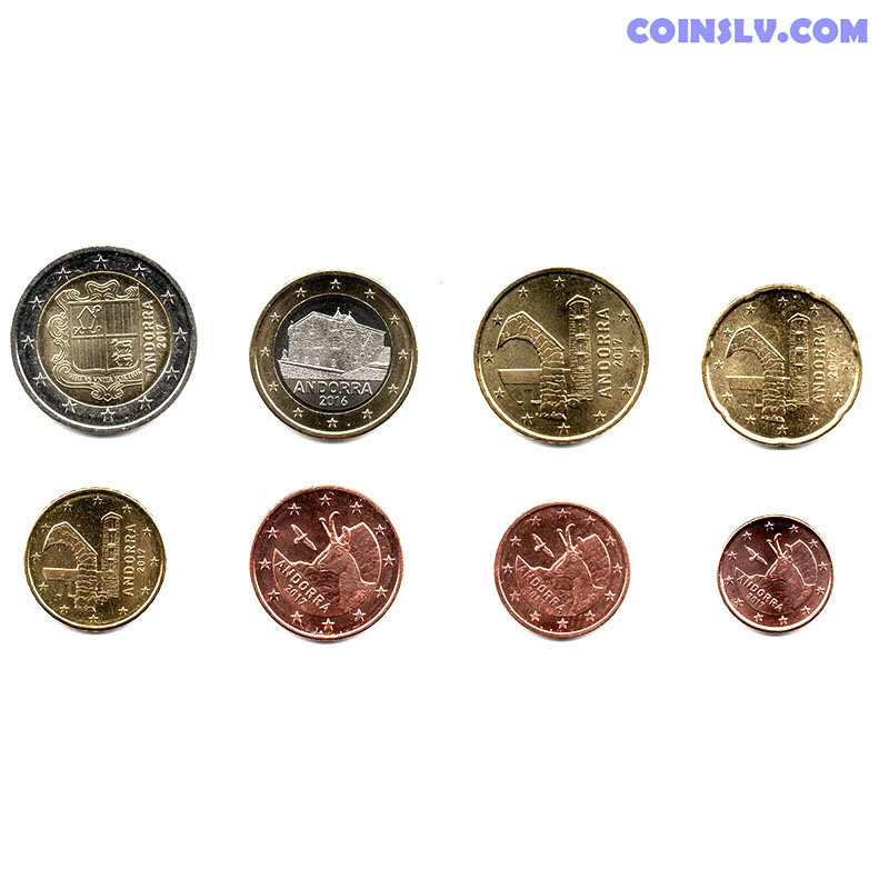 2 Euro 8 Coins Set UNC Details about   Estonia 2018 1 Cent 