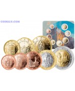 San Marino 2018 BU official euro set 1 cent - 2 euro