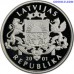 Latvija 1 lats 2001 "Soltleiksitija 2002. Hokejists"