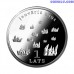 Latvia 1 Lats 2006 - Coin commemorating the barricades of January 1991