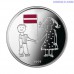 Latvia 1 Lats 2008 - Coin "90th Anniversary of Latvia's Statehood"