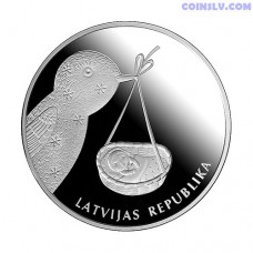 Latvia 1 Lats 2013 "Baby coin"