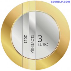 3 Euro Slovenia 2021 - 30th Anniversary of Statehood of the Republic of Slovenia