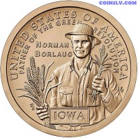 USA 1 Dollar 2026 American Innovations – Iowa (UNC)
