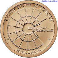 USA 1 Dollar 2026 American Innovations - Wisconsin (UNC)